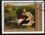 Stamps Hungary -  Pintores Hungaros-1967