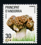 Sellos de Europa - Andorra -  Gyromitra Esculenta