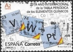 Stamps Spain -  tabla periódica