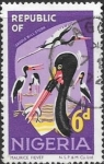 Stamps Nigeria -  aves