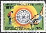 Stamps Dominican Republic -  golf