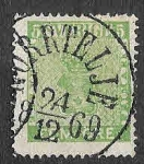 Stamps Sweden -  6 - Escudo de Suecia