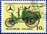 Stamps North Korea -  60 aniversario de Mercedes-Benz, Velo-Benz, 1894