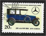 Sellos de Asia - Corea del norte -  60 aniversario de Mercedes-Benz, Limousine-Benz, 1909