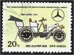 Sellos de Asia - Corea del norte -  60 aniversario de Mercedes-Benz, Mercedes, 1901