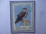 Stamps Spain -  Ed:Es 3615- Águila Pescadora (Pandion haliaetus)-Fauna española en peligro de extinción.