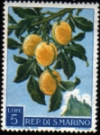 Stamps San Marino -  Agricultura-1958