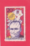 Stamps Czechoslovakia -  Serguéi Koroliov -cientifico