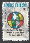 Stamps : America : Dominican_Republic :  C207 - LXX Aniversario de la Organización Panamericana de la Salud