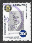 Sellos del Mundo : America : Costa_Rica : C684 - L Aniversario del Club Rotary de San José