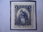 Stamps Guatemala -  Quetzal (Pharomachius mocinno)- Sello de 1 Ctv, año 1954