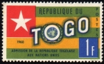 Sellos del Mundo : Africa : Togo : Ingreso en la ONU-1960