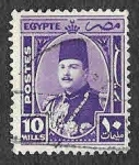 Stamps Egypt -  247 - Faruq de Egipto
