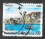 Stamps Greece -  1697 - Castillo de la Isla de Bourtzi