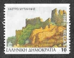Stamps Greece -  1843 - Castillo de Mitilene​ 