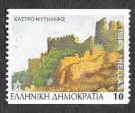 Stamps : Europe : Greece :  1843 - Castillo de Mitilene