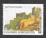 Stamps : Europe : Greece :  1843 - Castillo de Mitilene