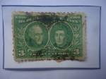 Stamps Argentina -  Miguel de Azcuenaga (1764-1833) y Manuel M. Alberti (1763-1818)-Centenario de la republica (1810_191