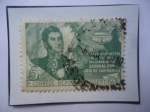 Stamps Argentina -  Traslado de los Restos de los Padres del libertador San Martín.(Juan de San Martin y Gregoria Matorr