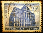 Stamps Argentina -  Palacio de Correos y telégrafos 