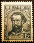 Sellos de America - Argentina -  Personajes. Martin Güemes 