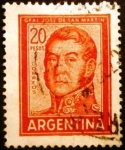 Stamps Argentina -  José Francisco de San Martín 