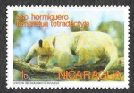 Stamps Nicaragua -  946 - Animales Salvajes de los Zoológicos de San Diego y Londres