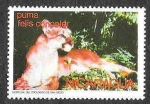 Stamps : America : Nicaragua :  947 - Animales Salvajes de los Zoológicos de San Diego y Londres