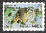 Stamps Nicaragua -  948 - Animales Salvajes de los Zoológicos de San Diego y Londres