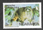 Stamps : America : Nicaragua :  948 - Animales Salvajes de los Zoológicos de San Diego y Londres