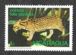 Stamps Nicaragua -  949 - Animales Salvajes de los Zoológicos de San Diego y Londres