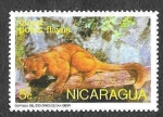 Stamps : America : Nicaragua :  950 - Animales Salvajes de los Zoológicos de San Diego y Londres