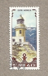 Stamps North Korea -  Faro
