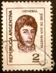 Stamps Argentina -  José Francisco de San Martín 