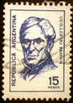 Stamps Argentina -  Almirante Guillermo Brown 