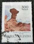 Stamps Argentina -  Turismo. Valle de la Luna. Ishigualasto, San Juan
