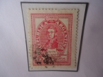 Stamps Argentina -  José Francisco de San Martín(1778-1850)- San Martín erie: Argentinos famosos-Sello de 5 Ct. Año 1947