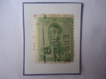 Stamps Argentina -  General José de San Martín (1778-1850)- Sello 3 m$n peso nacional argentino, año 1918