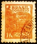 Stamps Brazil -  Agricultura 