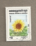 Stamps : Asia : Cambodia :  Flores