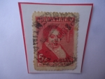 Stamps Argentina -  Bernardino Rivadavia (1780-18459)-Centenario de su Muerte (1845-1945)-Sello de 5 Ctvs. Año 1945