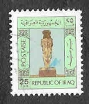 Sellos del Mundo : Asia : Irak : 763 - Estatua de Diosa