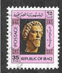 Stamps Iraq -  765 - Cabeza de un Dios