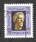 Stamps Iraq -  767 - Cabeza de un Dios