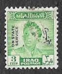 Sellos de Asia - Irak -  O125 - Faisal II de Irak