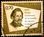 Stamps Venezuela -  Agustín Codazzi 