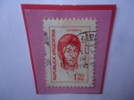 Stamps Argentina -  José Francisco de San Martín (1778-1850)-Serie:Generales-Sello 1,20 $L Peso Ley Argentino-Año 1974.