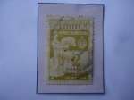 Stamps Argentina -  Ley de Sellos- Argentina 1933-Escudo de Armas-Figura Alegórica- Sello de  pesos.