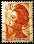 Stamps France -  La República. Tipo Libertad 