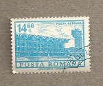 Stamps Romania -  Aeropuerto Otopeni